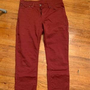 Red Levi Jeans